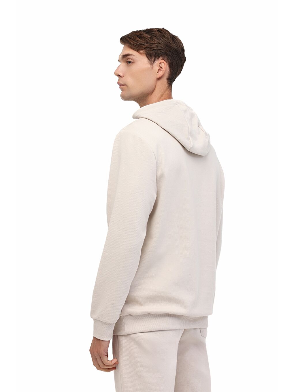 Bej MB REVES 17LJK-575961 5PR Ekru Erkek Sweatshirt-1