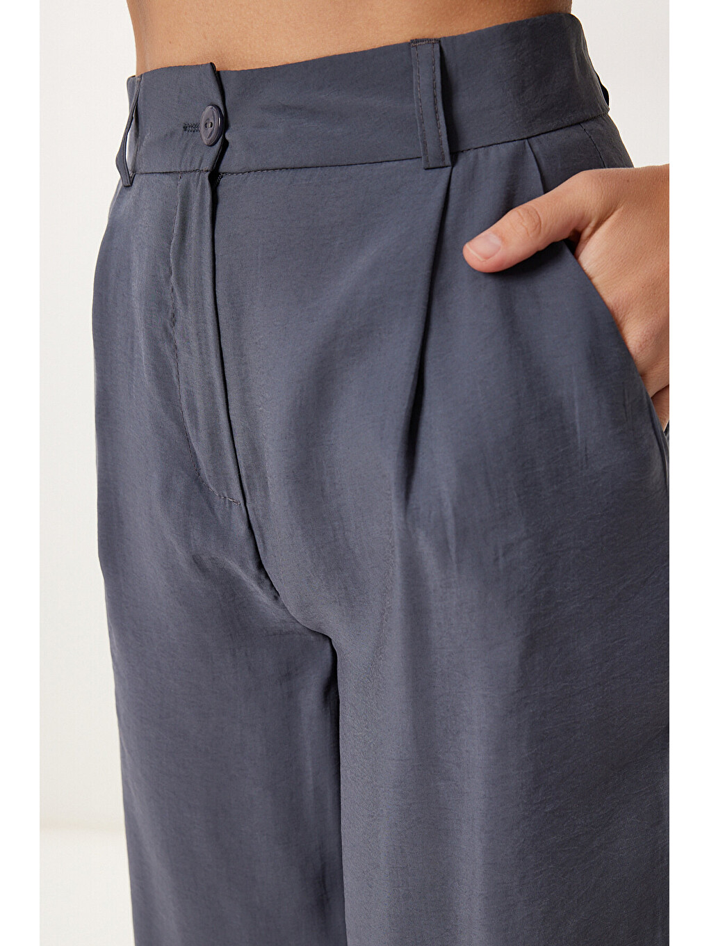 Antrasit Modal Bluz Pantolon Takım ANTRASİT HBV0008-4