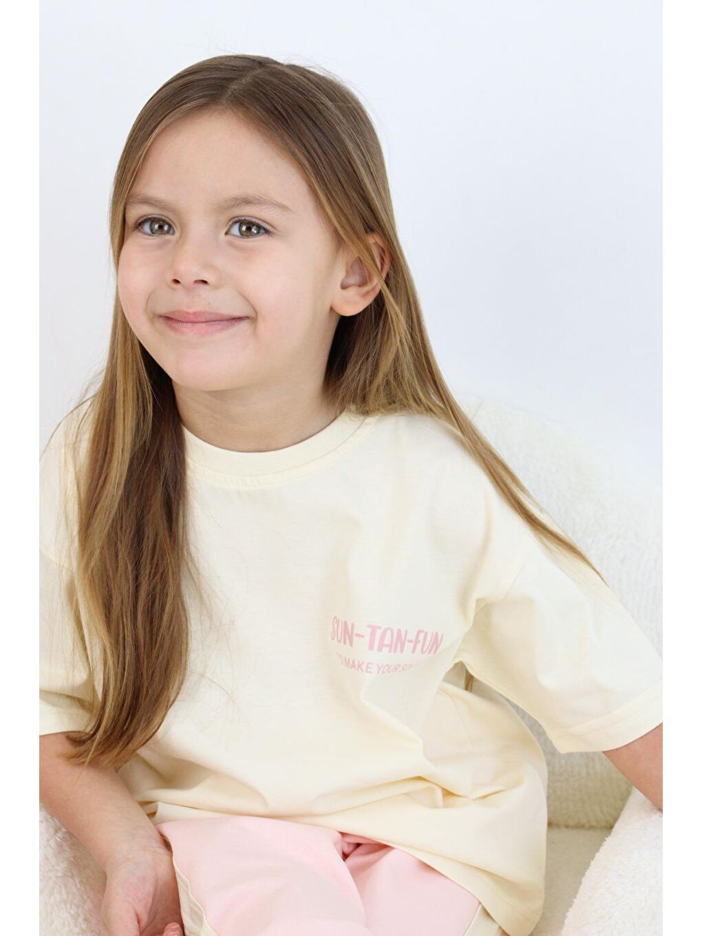 Pembe Suntanfun Kız Çocuk Eşofman Takımı-3