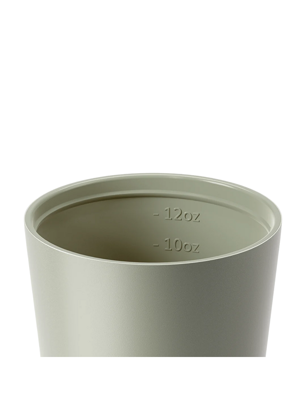 Yeşil Camino İçi Seramik Çelik Kahve Bardağı Yalıtımlı Termal Kupa Mug 340 Ml-1