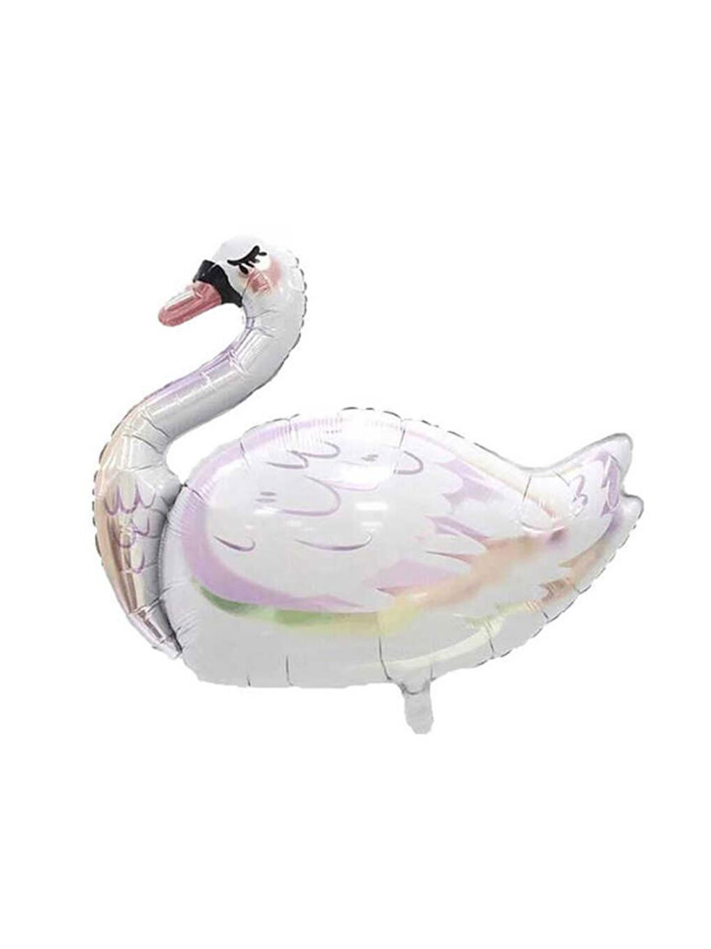 Beyaz  Kuğu Figürlü Balon