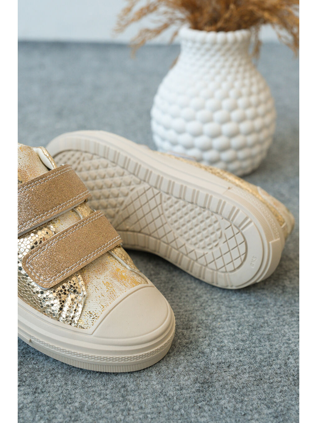 Sarı Arzen Günlük Ortopedik Kız Çocuk Spor Ayakkabı-3