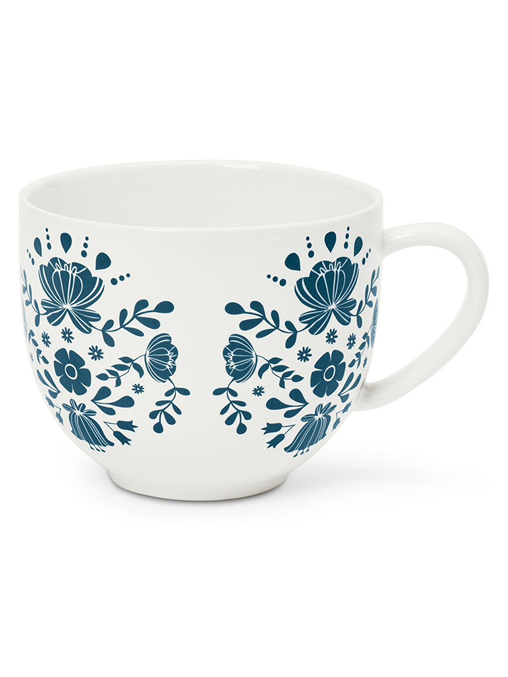 Beyaz Sütlü Kahve Kupası, XL-1