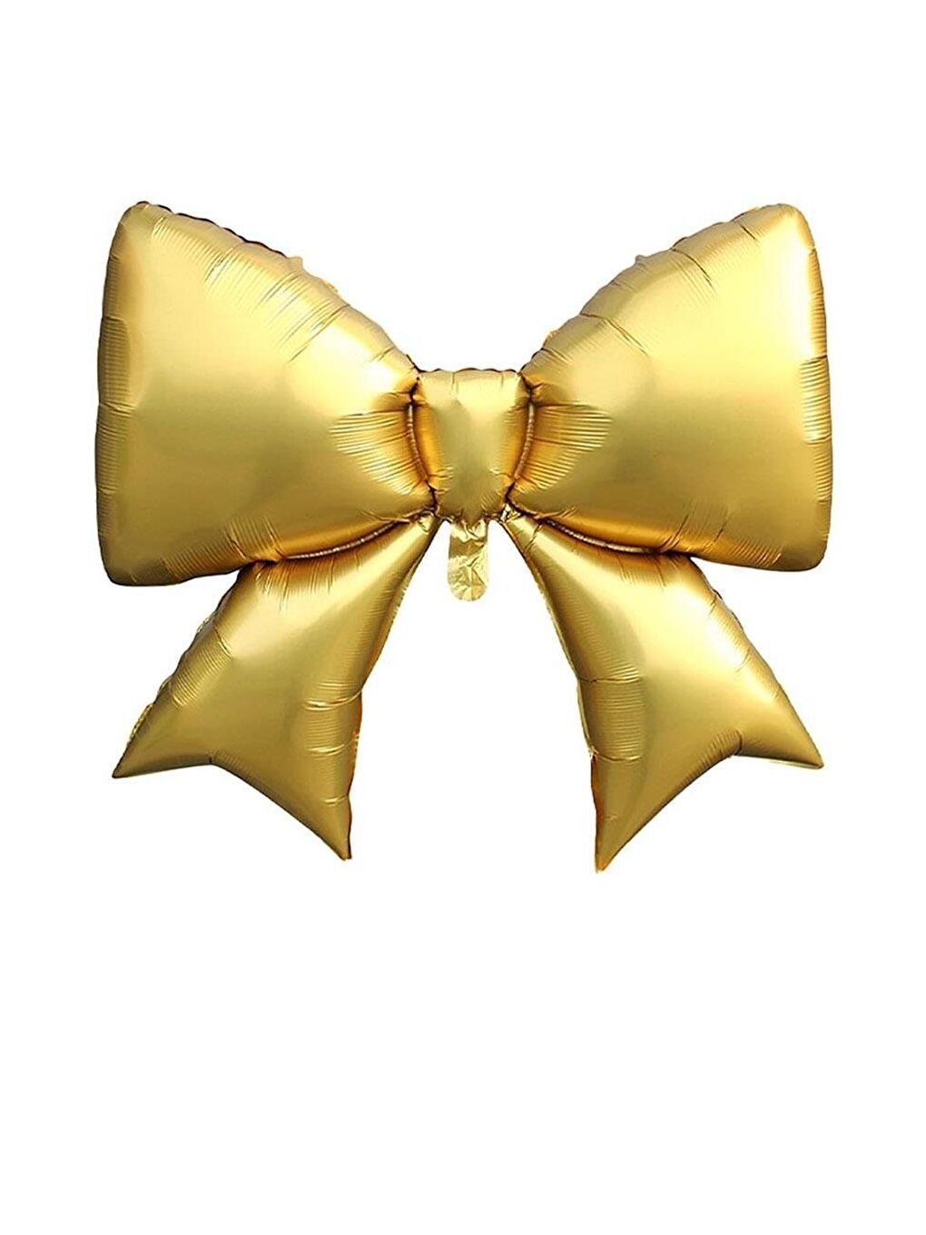 Sarı Metalize Altın Fiyonk Folyo Balon – Parti & Doğum Günü Süslemesi 98 cm-1