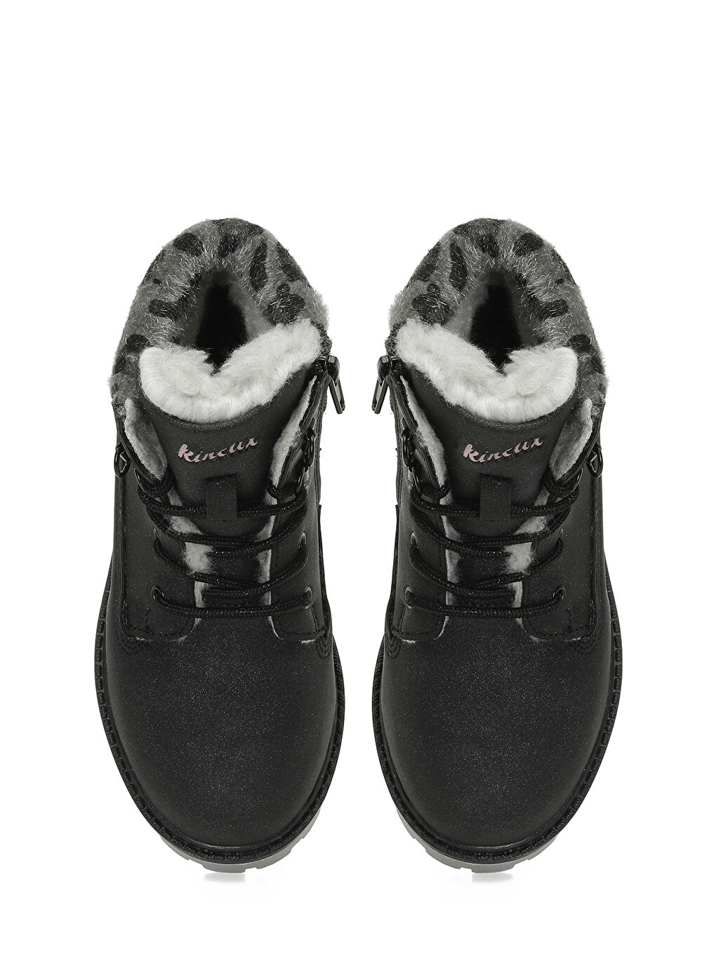 LEOW 4PR Siyah Kız Çocuk Worker Bot-3