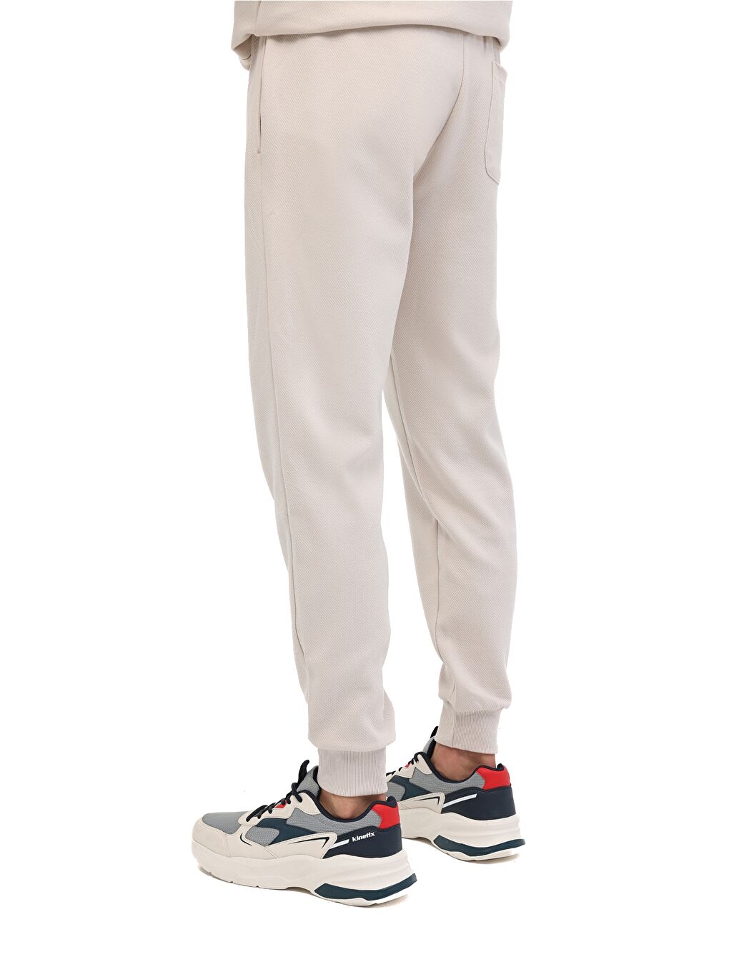 Bej MB REVES 22LJK-586062 5PR Ekru Erkek Eşofman Altı-1