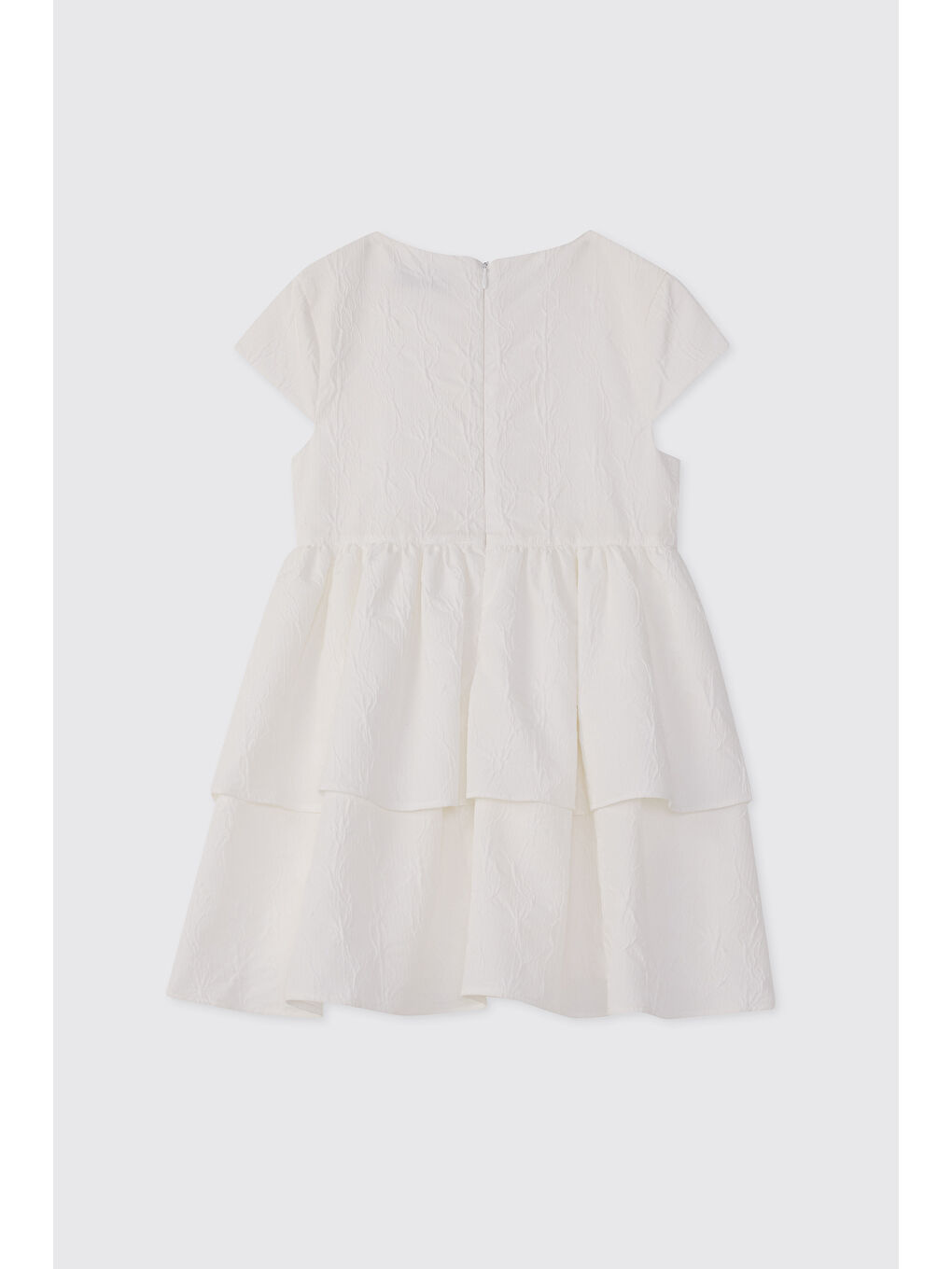 Kız Çocuk Beyaz Elbise-1