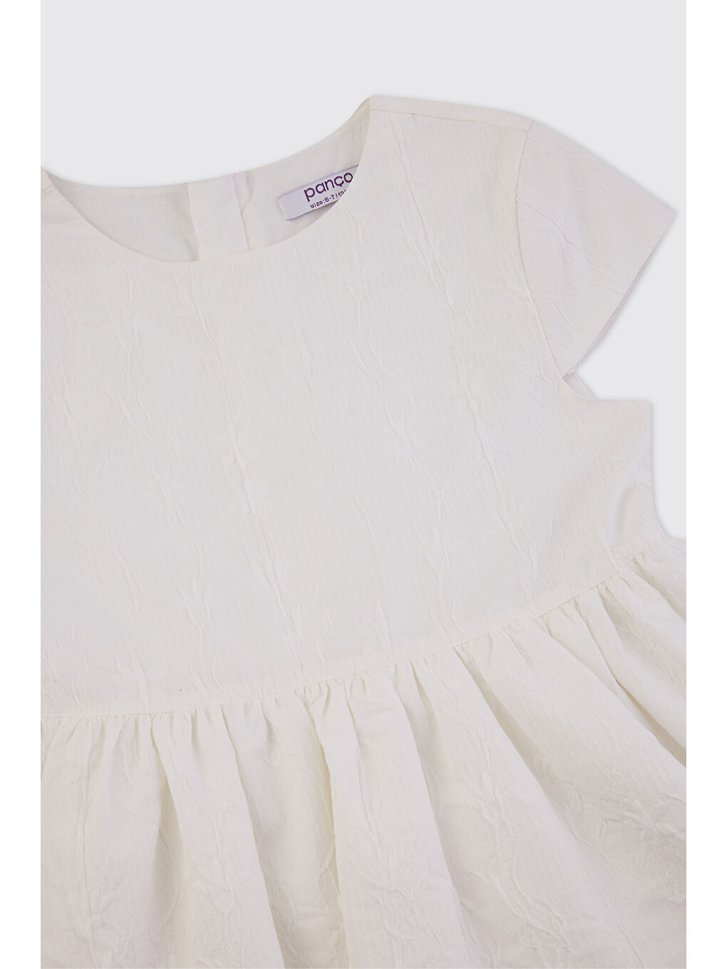 Kız Çocuk Beyaz Elbise-2