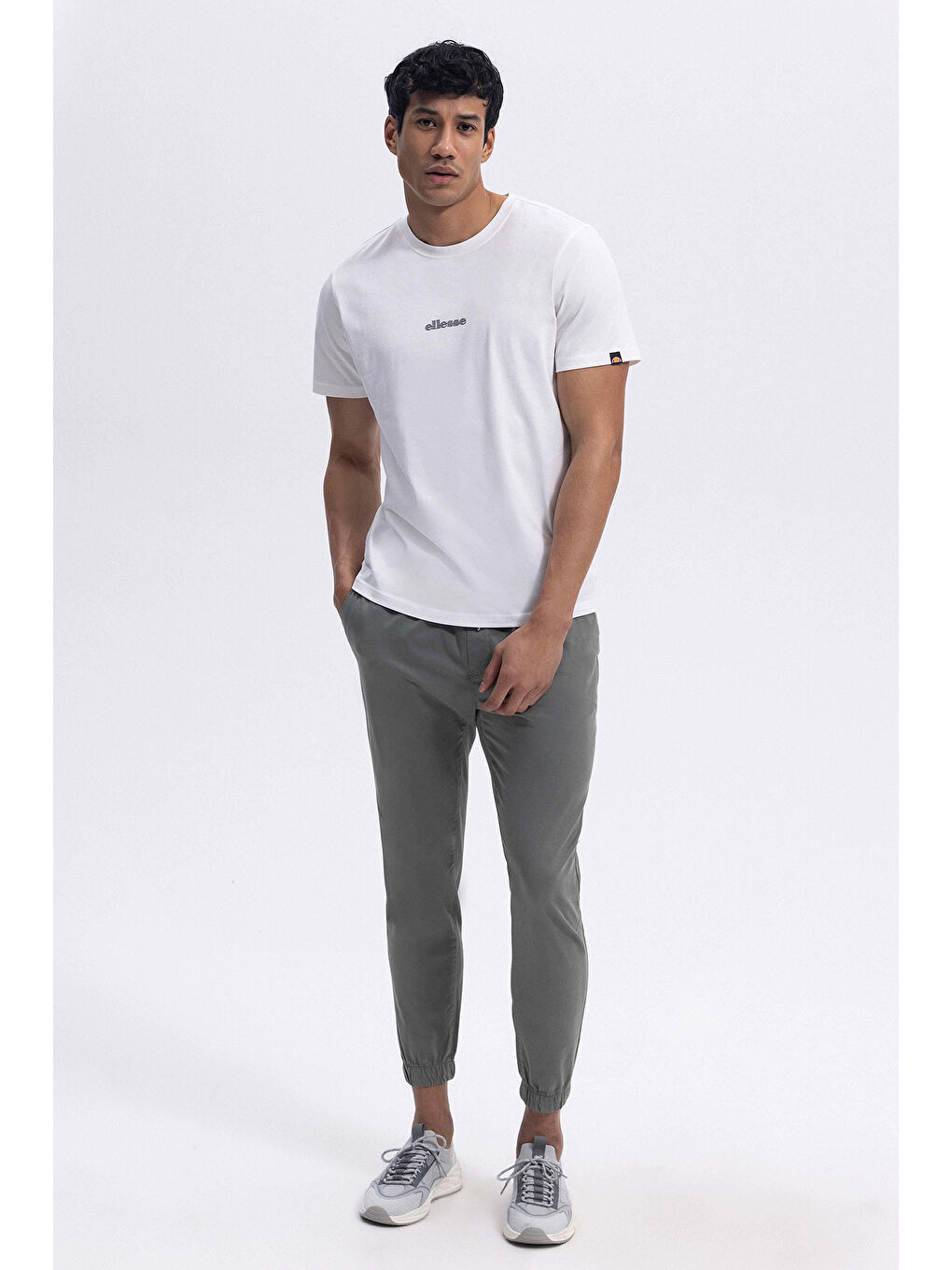 Beyaz % 100 Pamuk Baskılı Regular Fit Bisiklet Yaka T Shirt EM462-OF-1