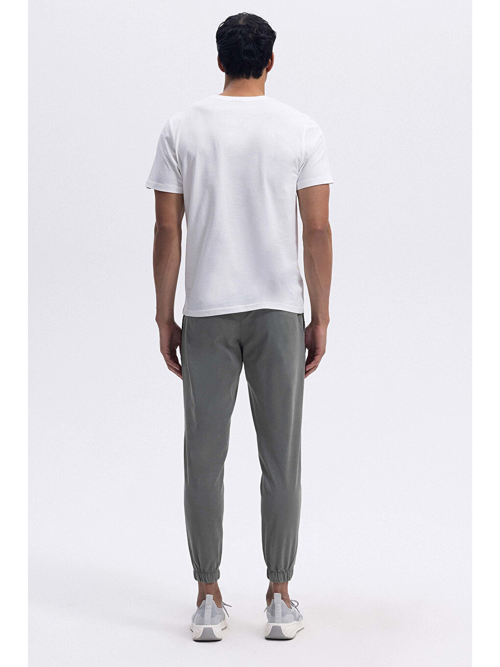 Beyaz % 100 Pamuk Baskılı Regular Fit Bisiklet Yaka T Shirt EM462-OF-3