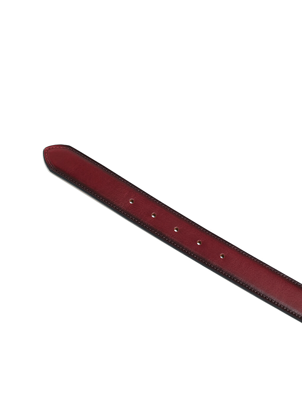 Bordo Erkek Gr-334-00 Klasik Kemer (genişlik 3.5 Cm)-2