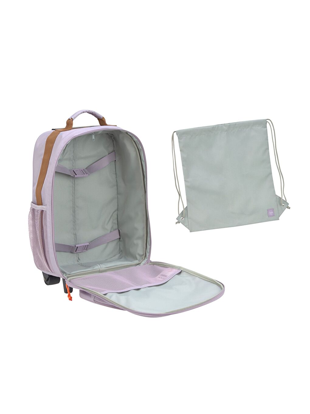 Little Gang Çekçekli Çanta Lilac-5