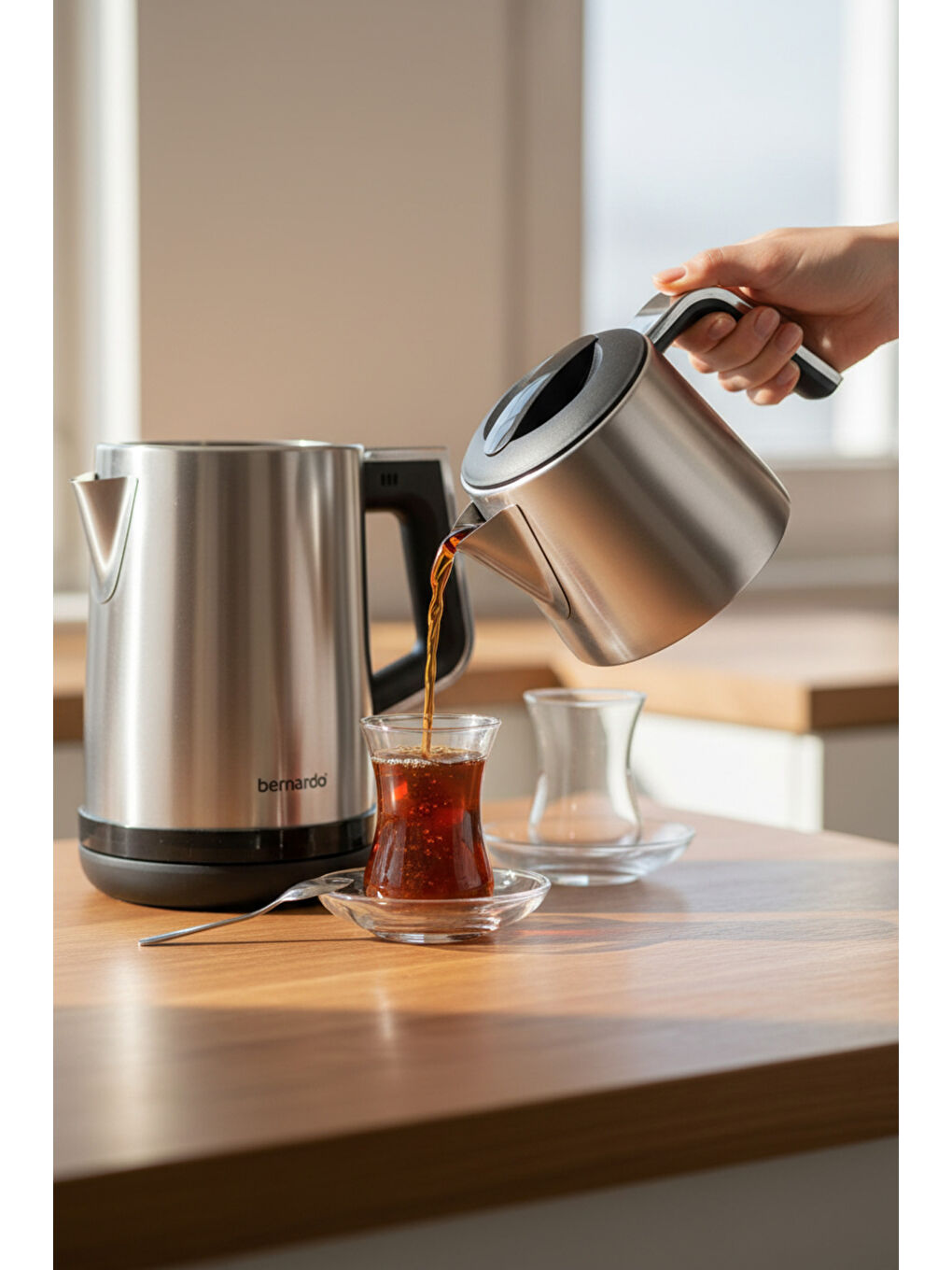 Riva Çelik Çay Makinesi İnox-3