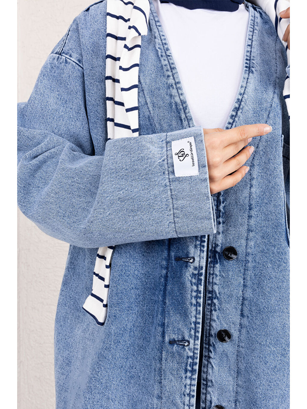 Vera Denim Takım TSD250104 Açık Mavi-4