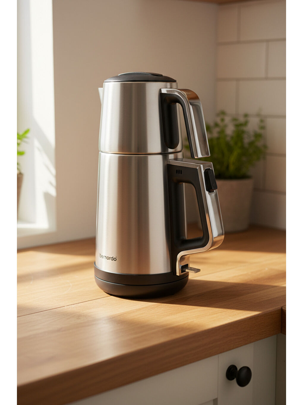 Riva Çelik Çay Makinesi İnox-4