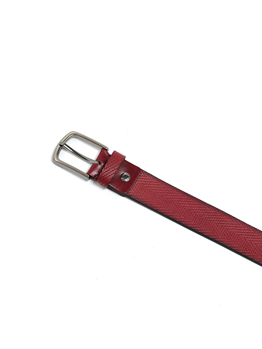 Bordo Erkek Gr-040-138 Klasik Kemer (genişlik 4 Cm)-1