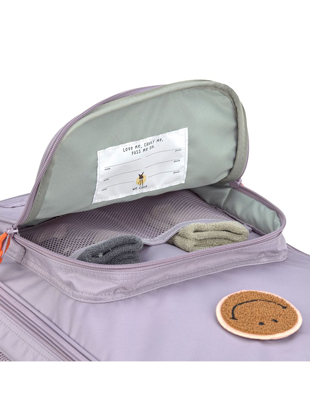 Little Gang Çekçekli Çanta Lilac-7