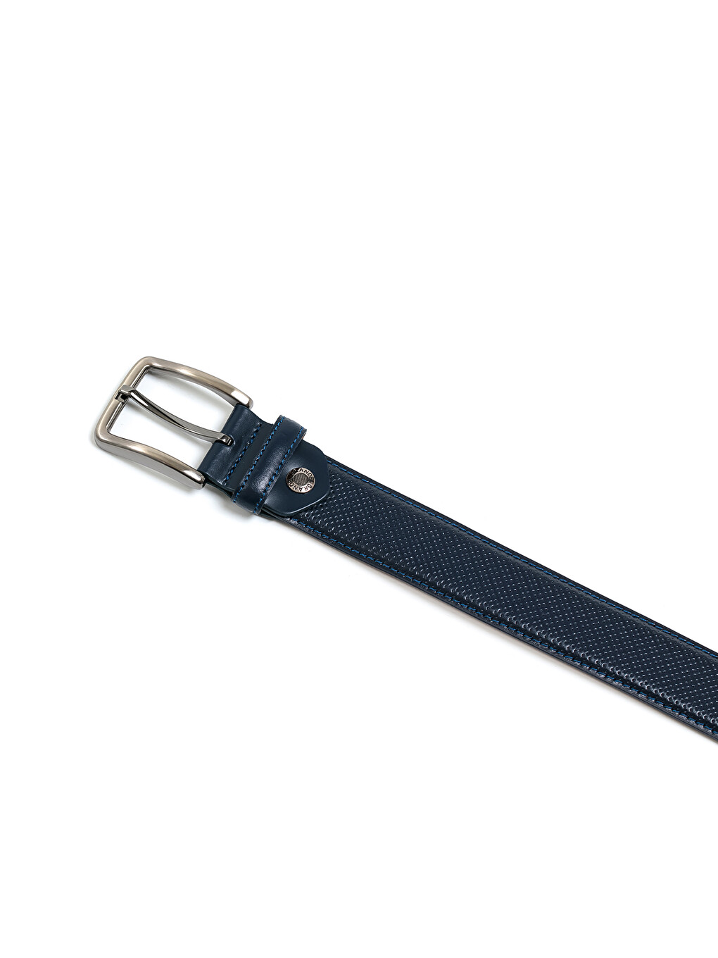Lacivert Erkek F-034-111 Klasik Kemer (genişlik 3.5 Cm)-1