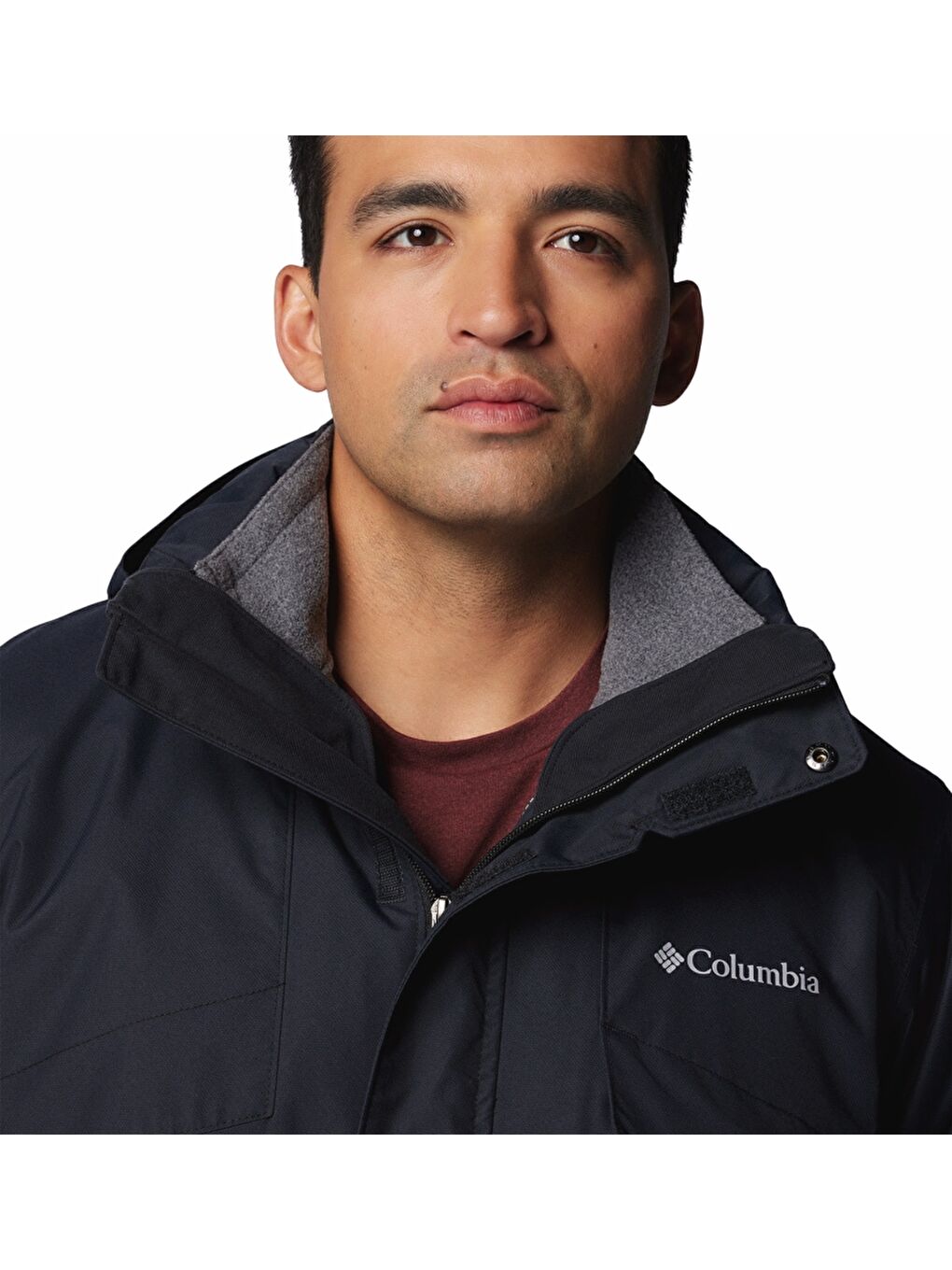 Columbia Siyah Bugaboo™ III Fleece Interchange Jacket Erkek 3 in 1 Mont WM8497-010 - 5