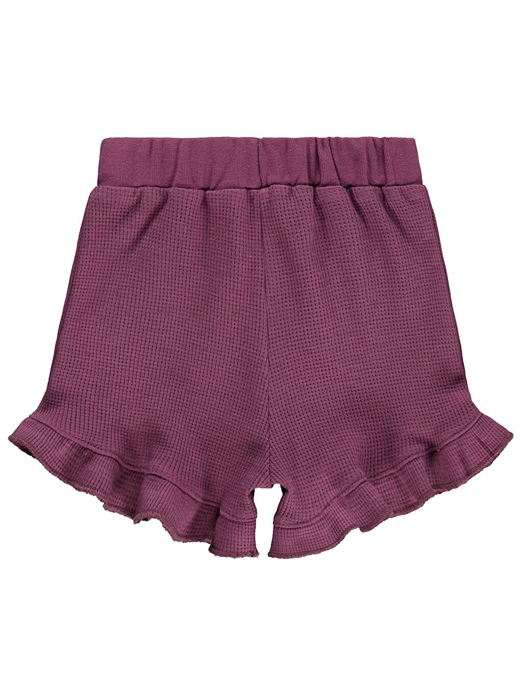 Mürdüm Baby Papatya Baskılı 6-18 Ay Şort - Lila 6-9 Ay-1