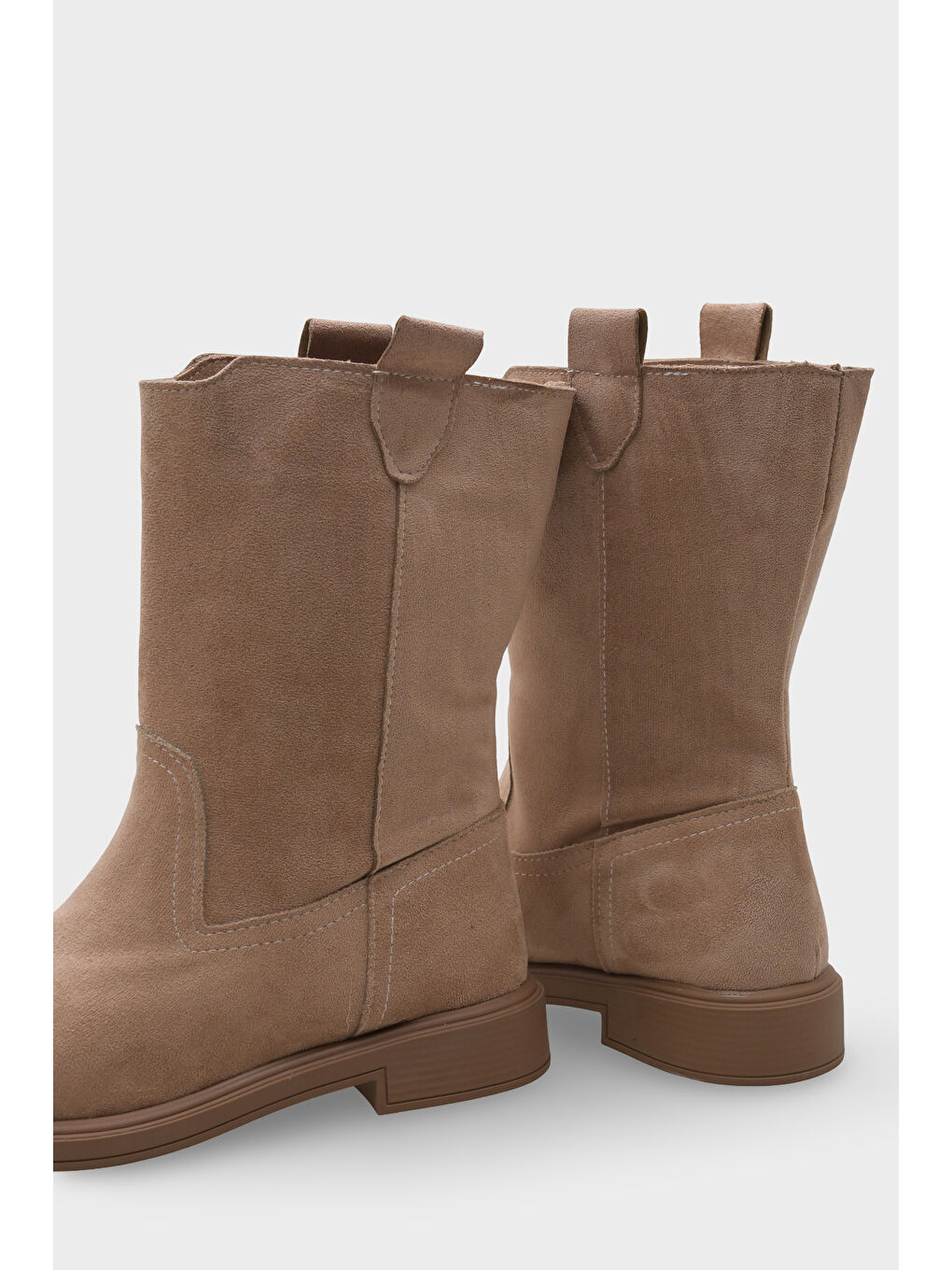 Bej Emmye Kadın Vizon Bot-3