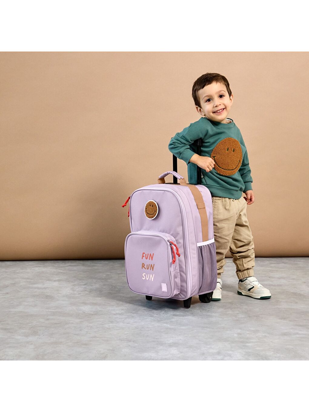 Little Gang Çekçekli Çanta Lilac-9