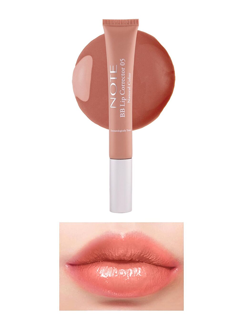 Note Cosmetique Pembe Note BB Lip Corrector 05 Renk Eşitleyici Dudak Parlatıcısı - Pembe - 2