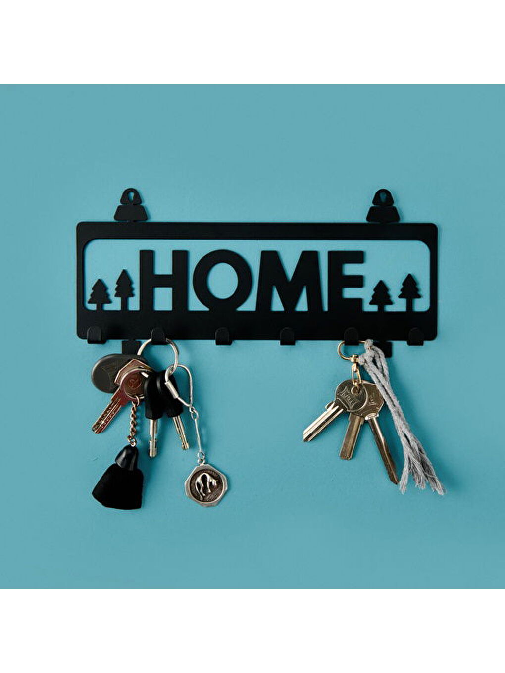 Deco Home Anahtarlık - Siyah - 25x8 cm-3