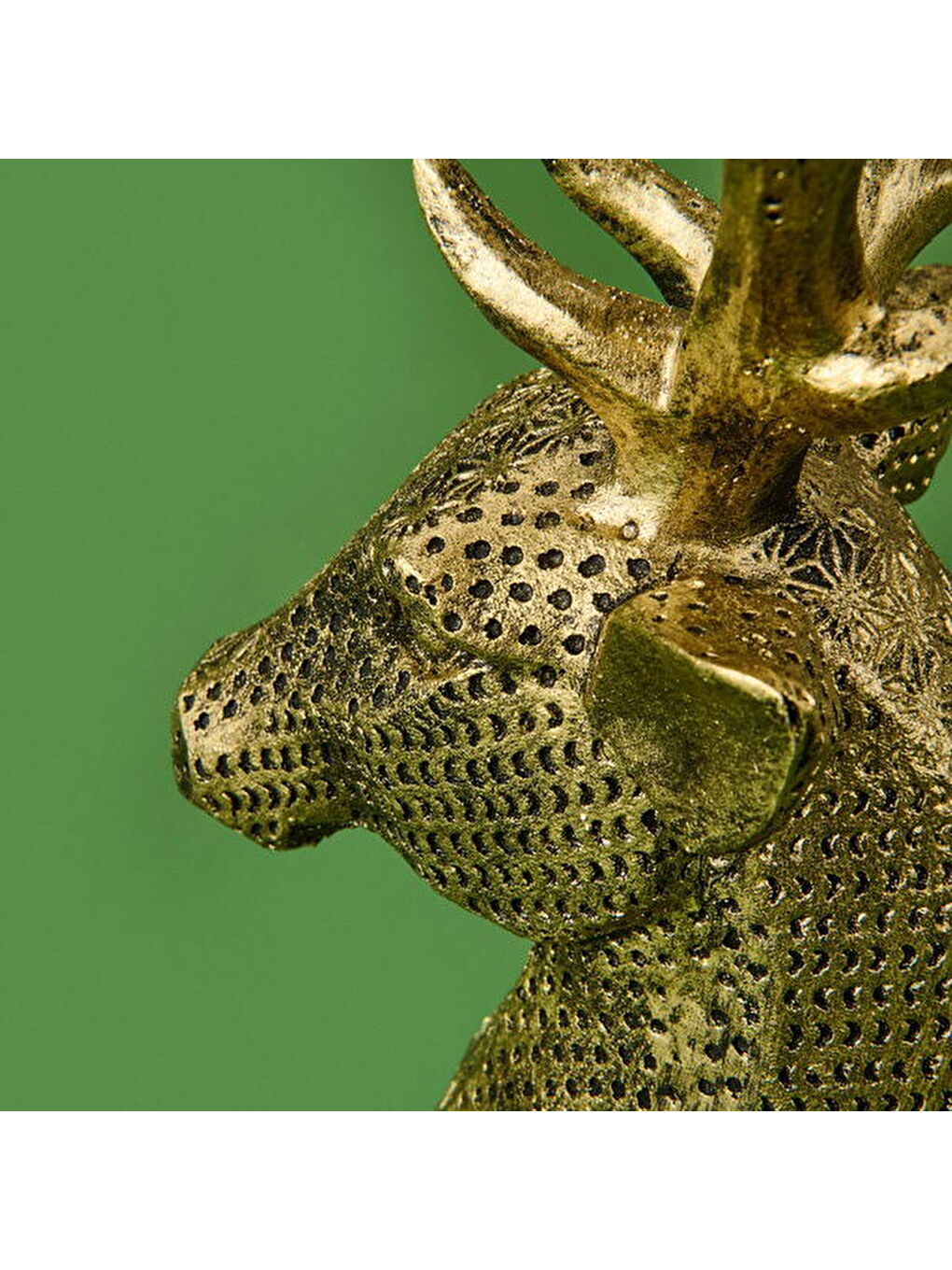 Sarı Deco Ciervo Dekor - Gold - 27 cm-2