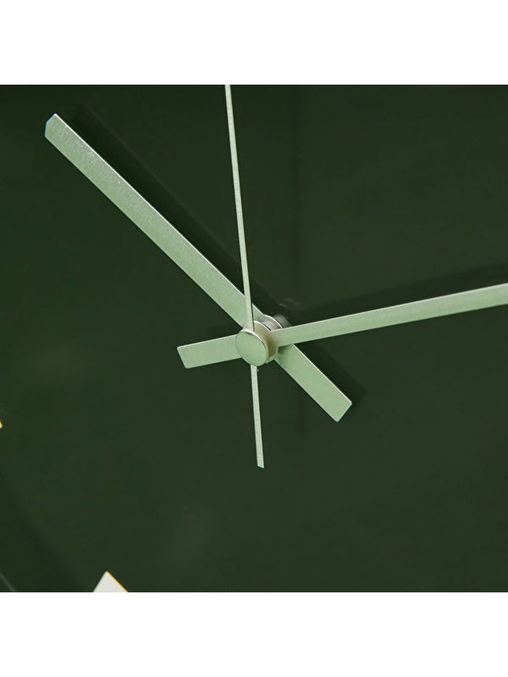 Gri Deco Elegant Curves Duvar Saati - Gümüş - 30 cm-5