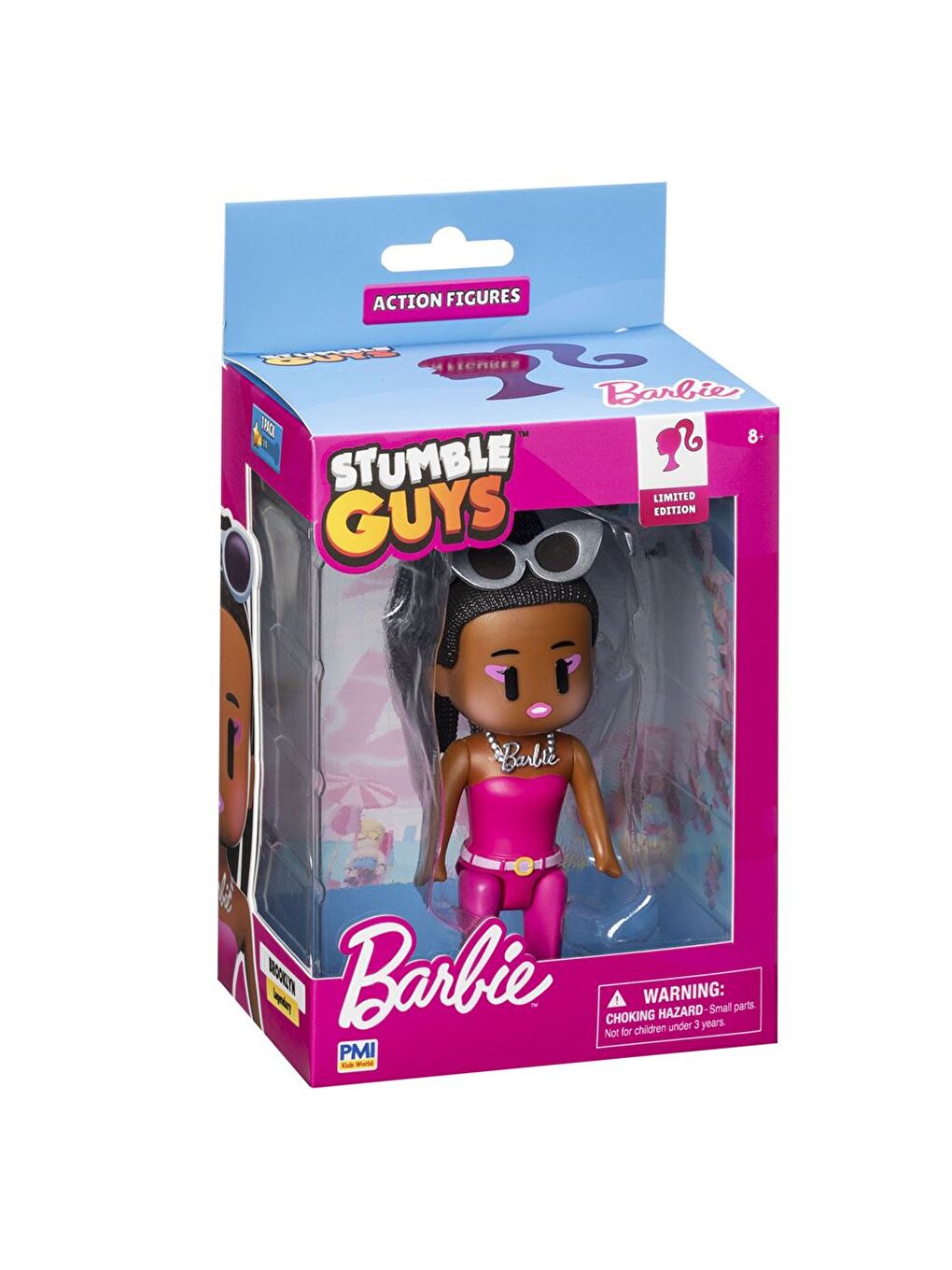 Stumble Guys Barbie Aksiyon Figürü SGB6010 - Brooklyn-4