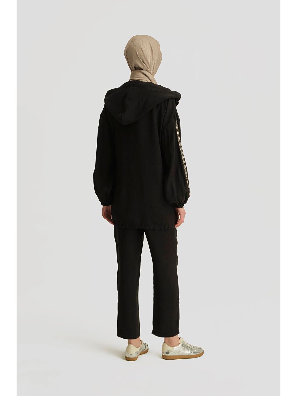 Modal Havuç Pantolon 25Yd4240-2 Siyah-2