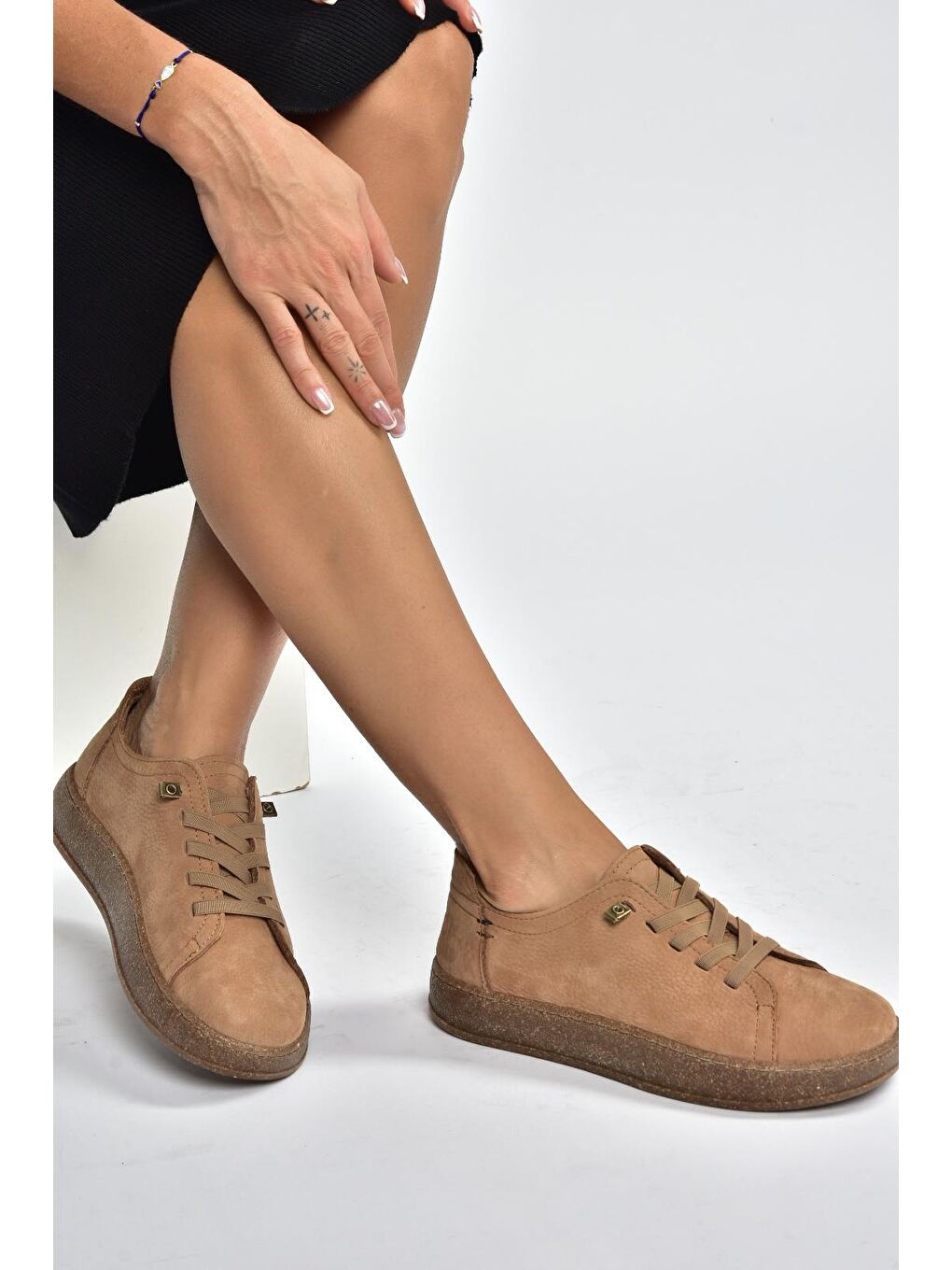 Kahverengi Taba Kadın Sneakers V999060501-4