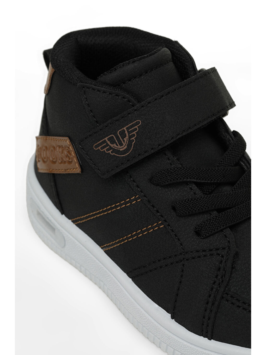 BOOKS 3PR Siyah Erkek Çocuk High Sneaker-6