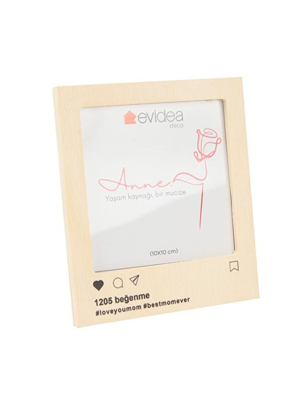 Deco Insta Mıknatıslı Çerçeve - Bej - 10x10 cm-2