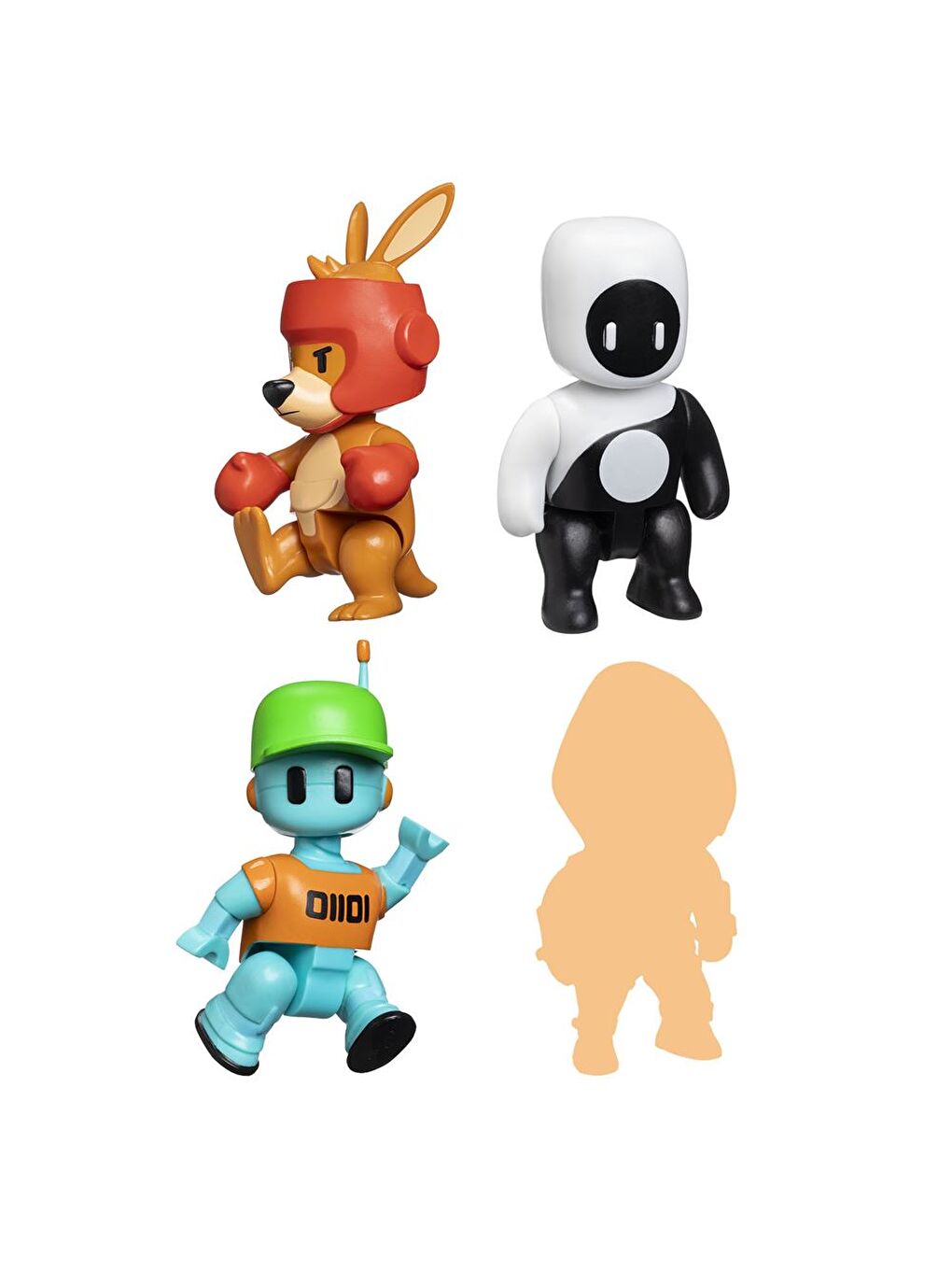 Stumble Guys 4'lü Aksiyon Figür Set SG3204 Model 2