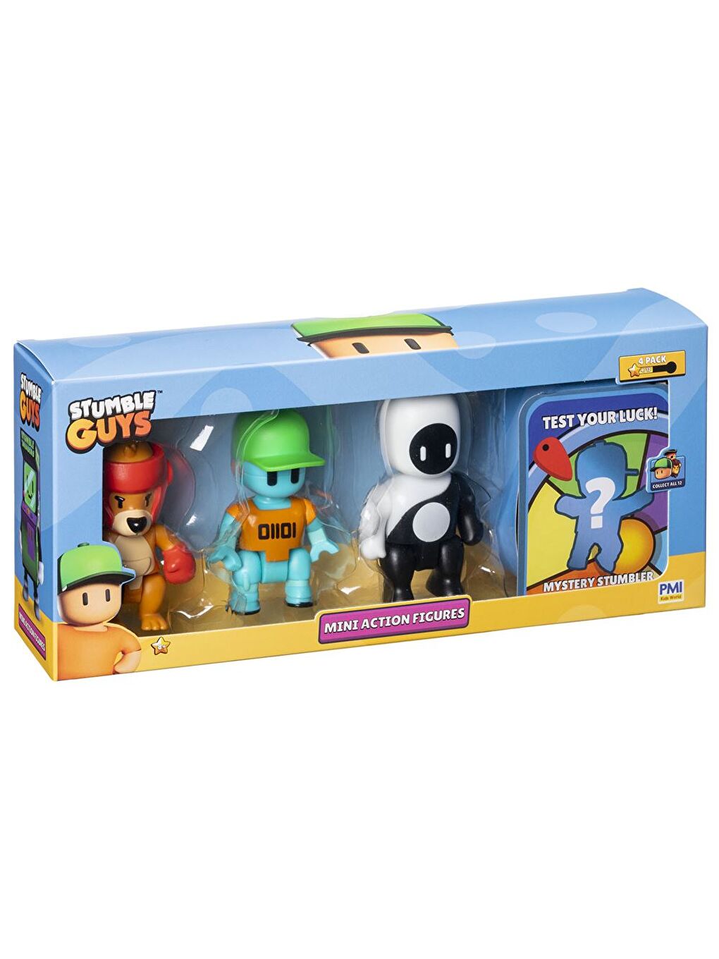 Stumble Guys 4'lü Aksiyon Figür Set SG3204 Model 2-2