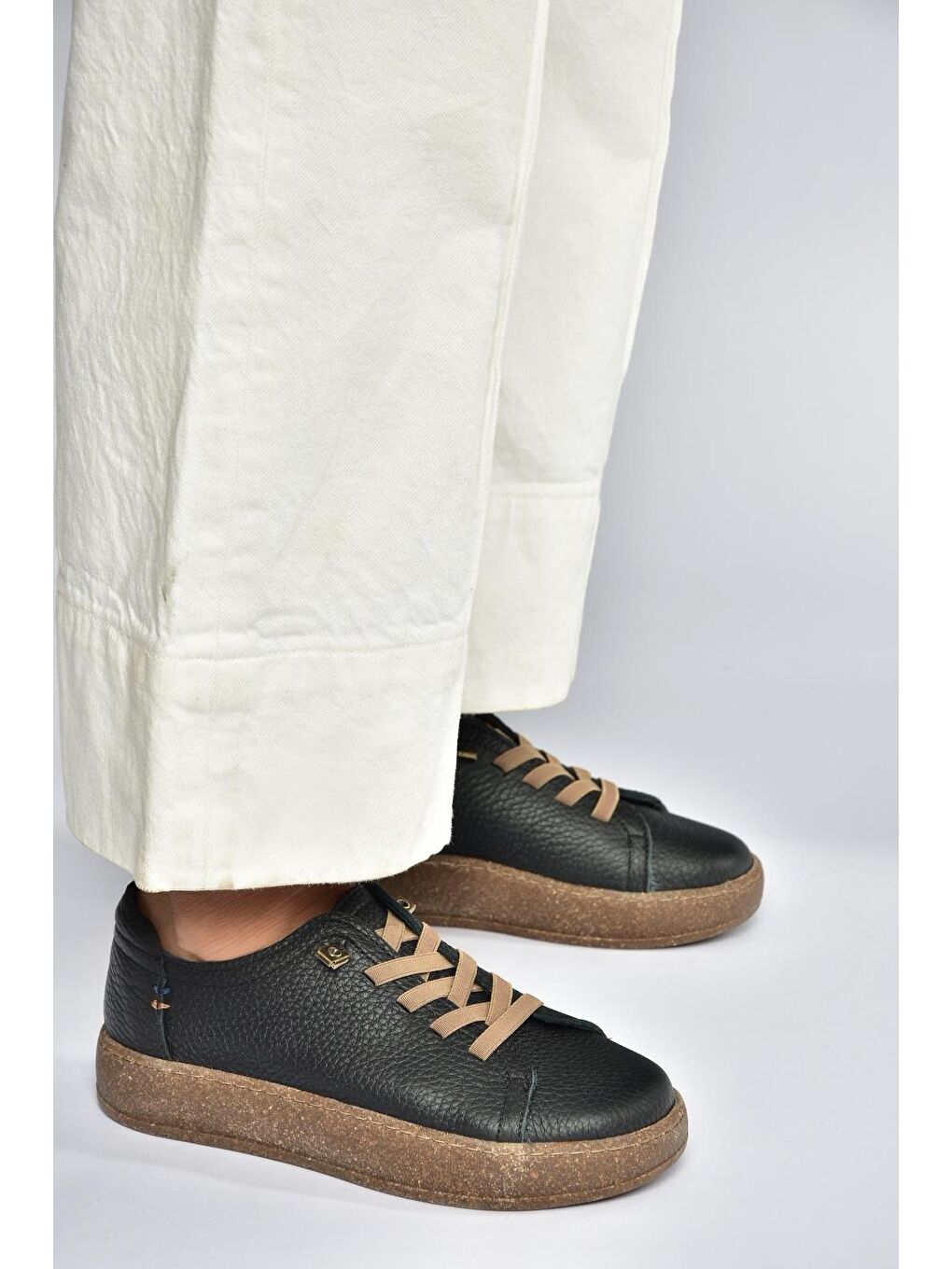 Siyah Kadın Sneakers V999060503-4