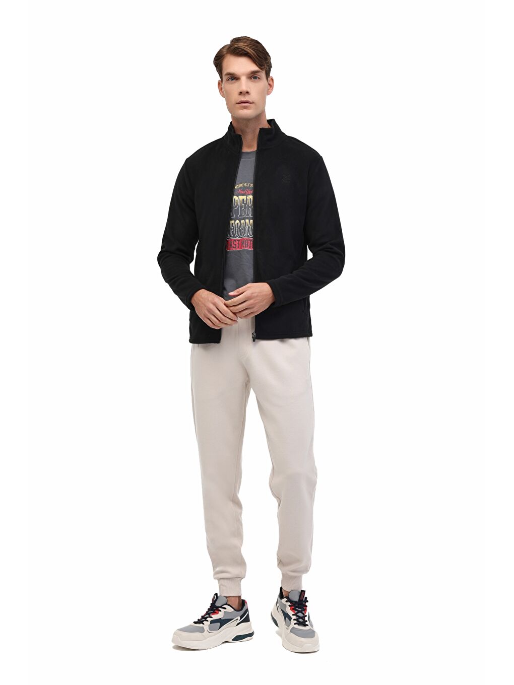 MB BASIC MAN POLAR 5PR Siyah Erkek Polar-2