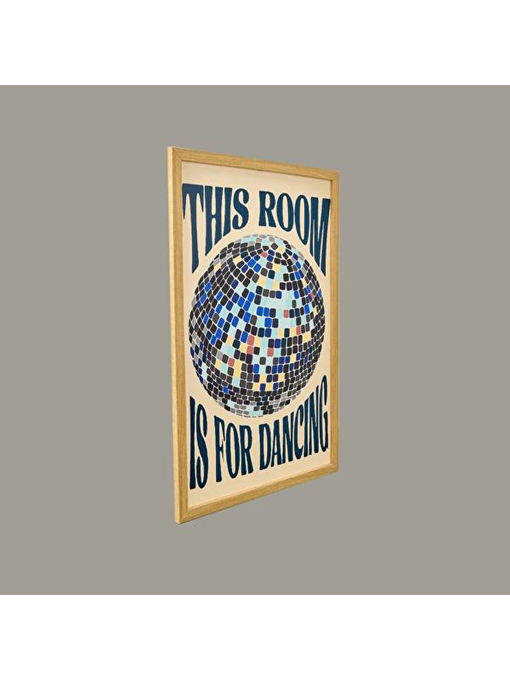 Karışık Deco This Room Is For Dancing Pano Tablo - Renkli - 40x60 cm-3
