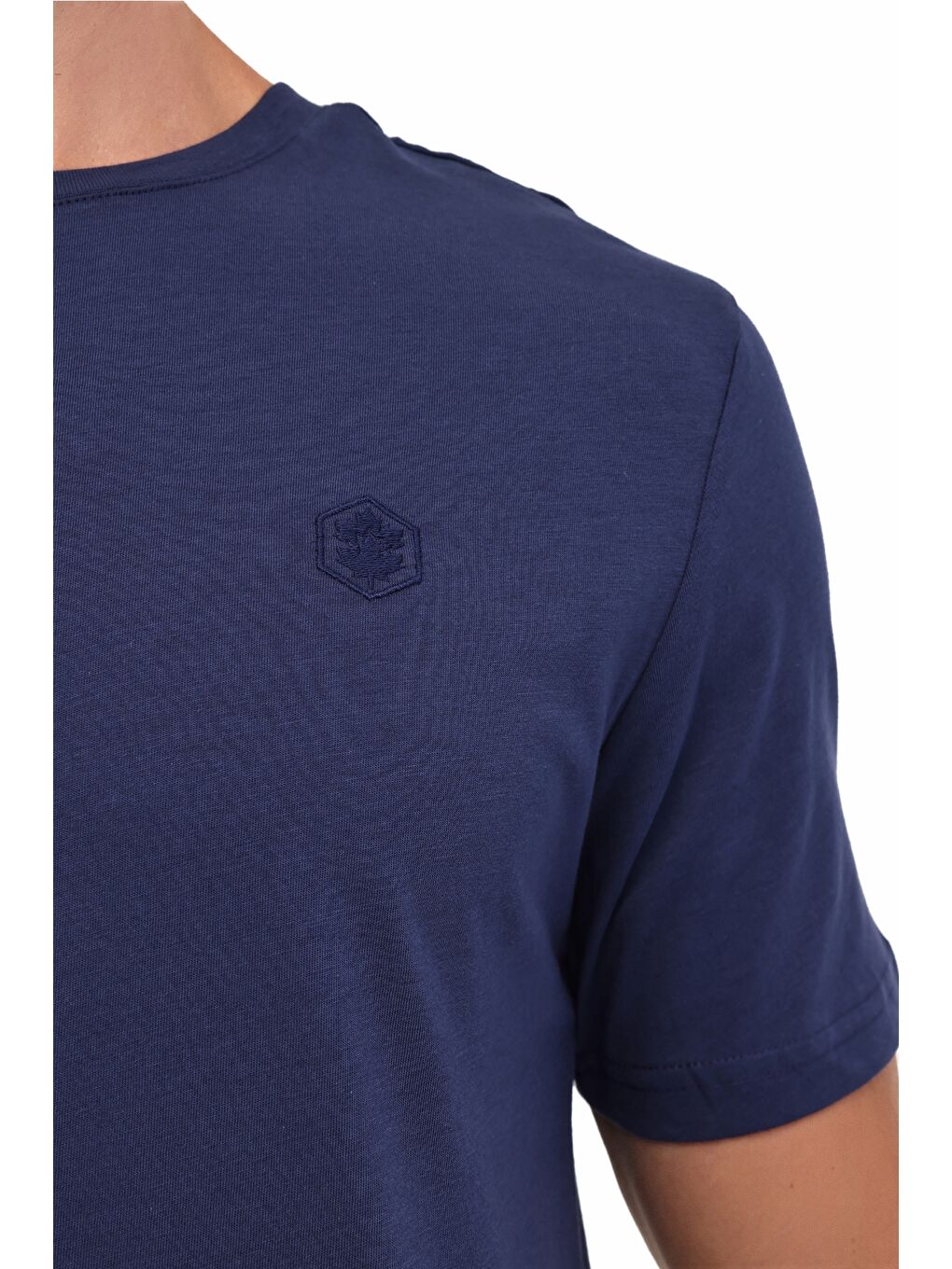 MB CT102 C NK T-SH 5PR Lacivert Erkek Kısa Kol T-Shirt-3