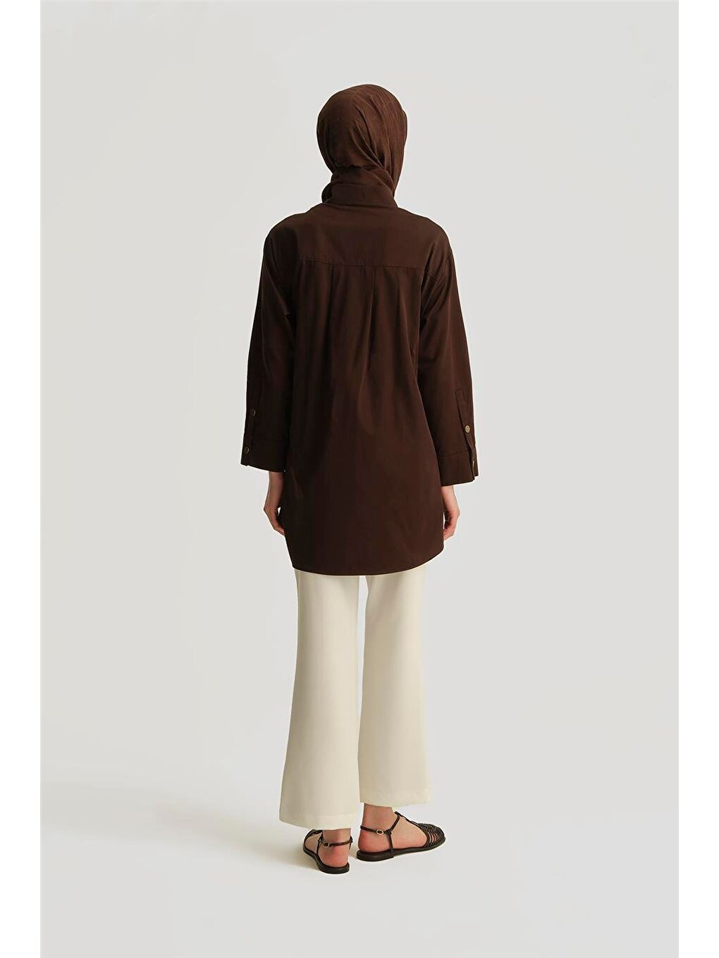 Flare Pantolon 25Yt232 Ekru-2