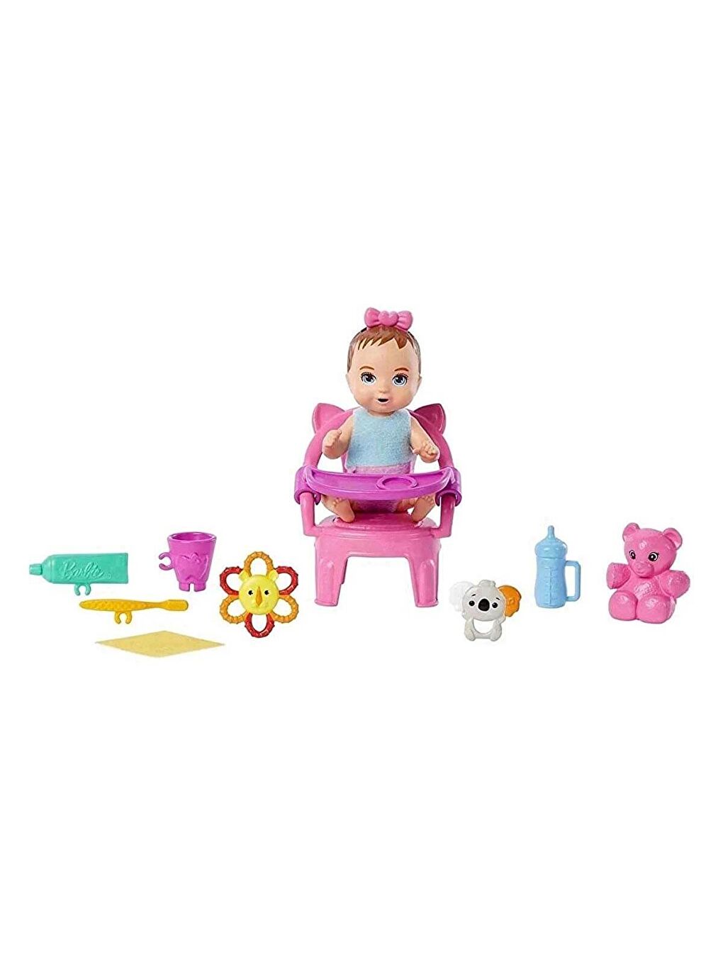 BARBIE Renksiz Bebek Bakıcısı Özellikli Minik Bebekler GHV83-HJY29