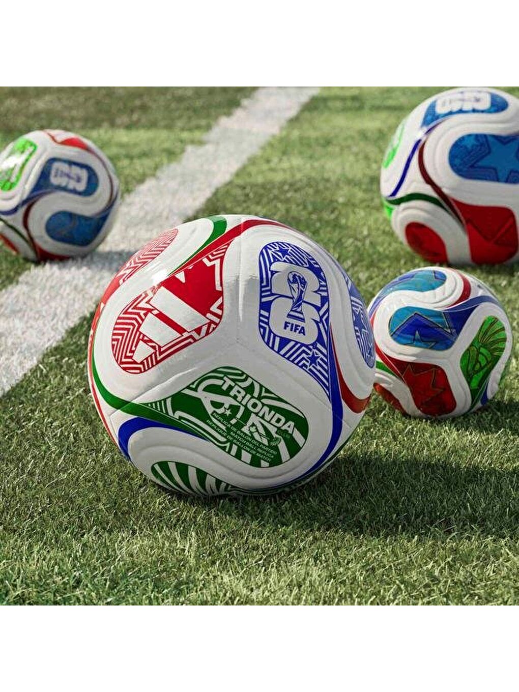 Karışık FIFA World Cup 26™ Trionda Club Futbol Topu-3