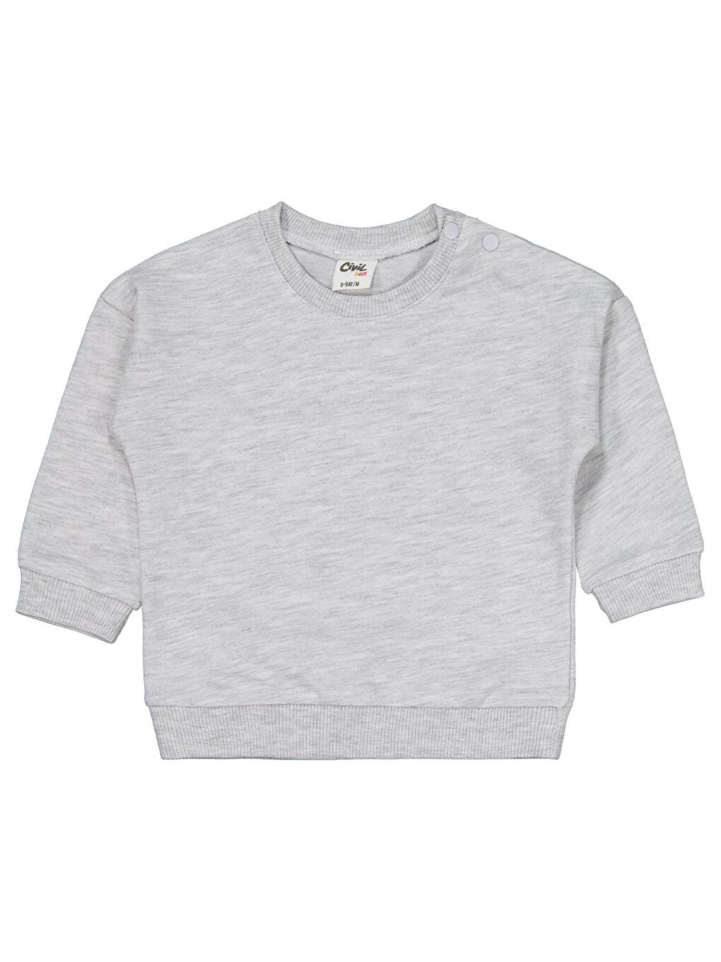 Baby Basic 6-18 Ay Takım - Gri 12-18 Ay-2