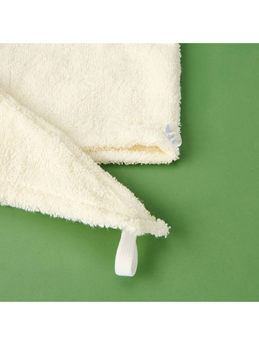 Soft Mikrofiber Saç Havlusu - Bej - 57x27 cm-3