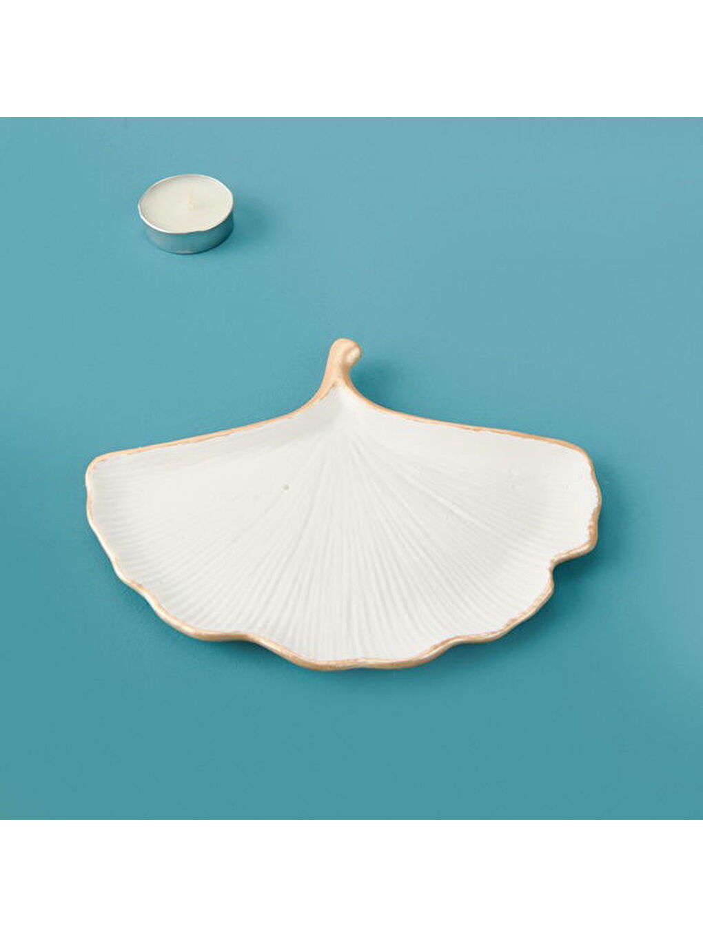 Deco Ginko Dekor - Beyaz - 17 cm-1
