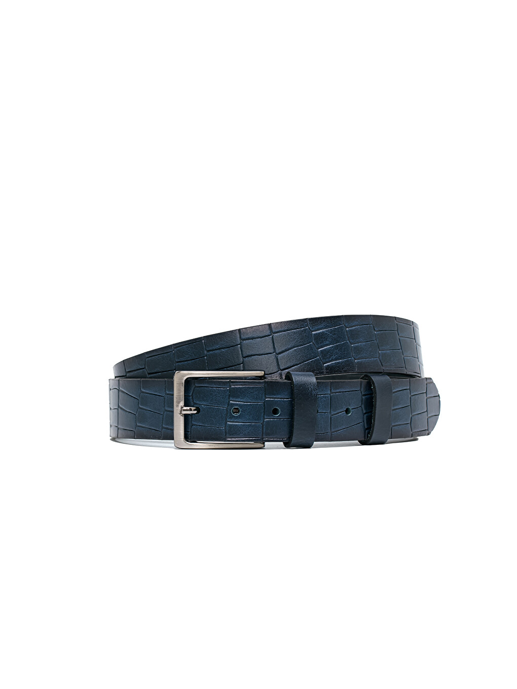 Lacivert Erkek N-040-125 Spor Kemer (genişlik 4 Cm)