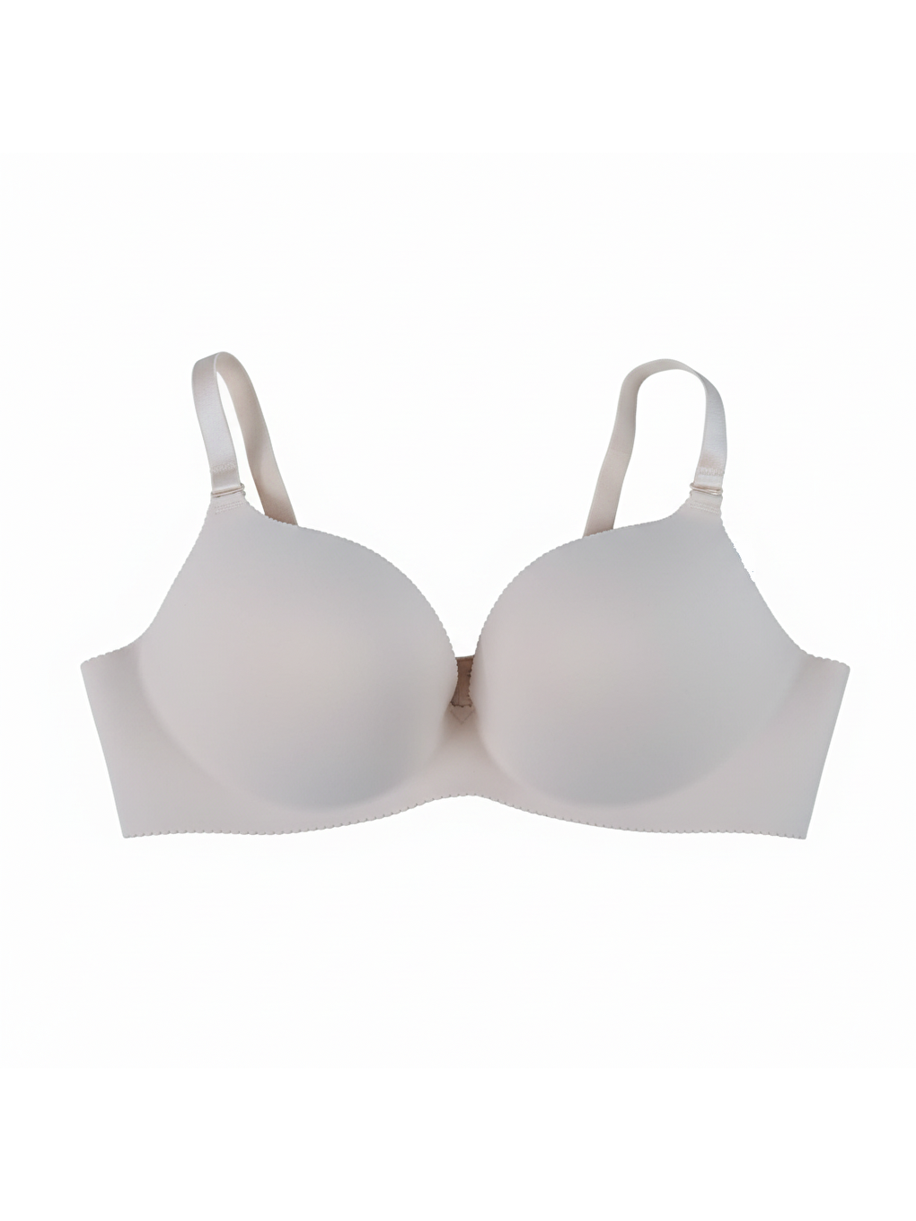 Bej Kadın Lazer Kesim Toparlayıcı Etkili Balensiz Desteksiz Sütyen Eln Bb2040