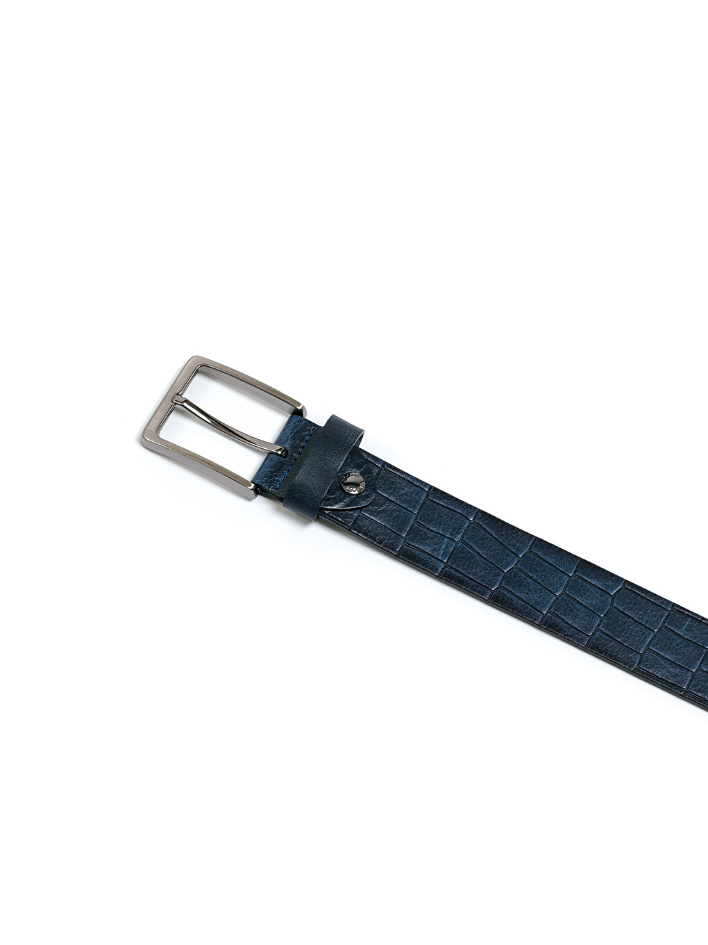 Lacivert Erkek N-040-125 Spor Kemer (genişlik 4 Cm)-1
